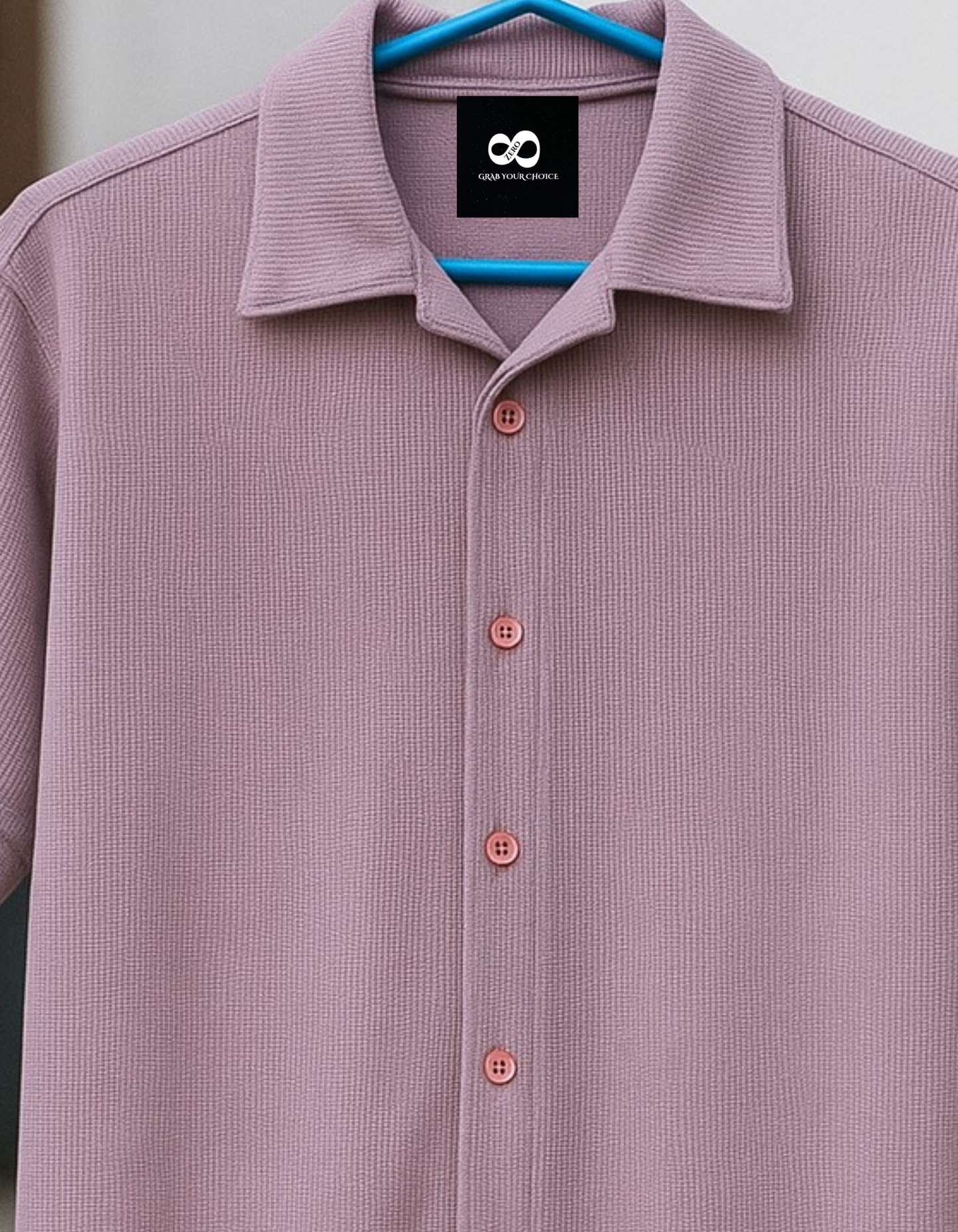OVERSIZED SHIRT COLOUR LAVENDAR
