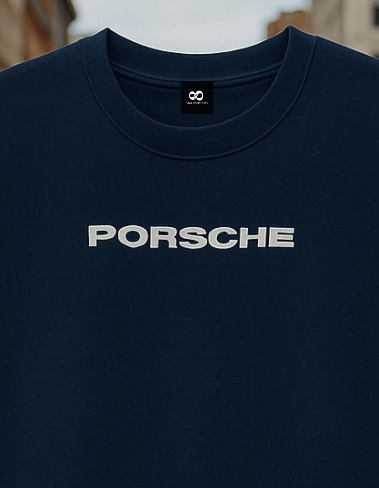 PORSCHE PREMIUM OVERSIZED TSHIRT FRENCH TERRY 240 GSM CUSTOMIZED PRINT
