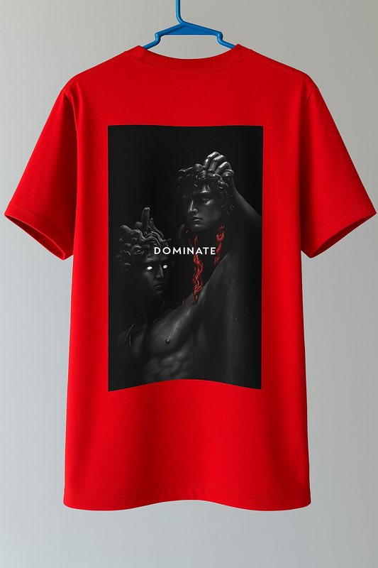 DOMINANT RED TEE