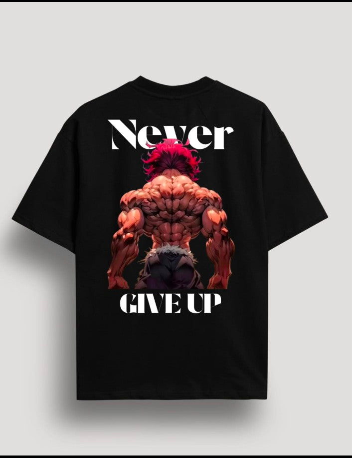 GOKU ANIMATED GYM OVERSIZED PREMIUM TSHIRT