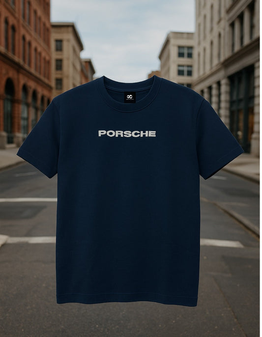 PORSCHE PREMIUM OVERSIZED TSHIRT FRENCH TERRY 240 GSM CUSTOMIZED PRINT