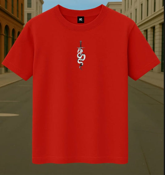 DOMINANT RED TEE