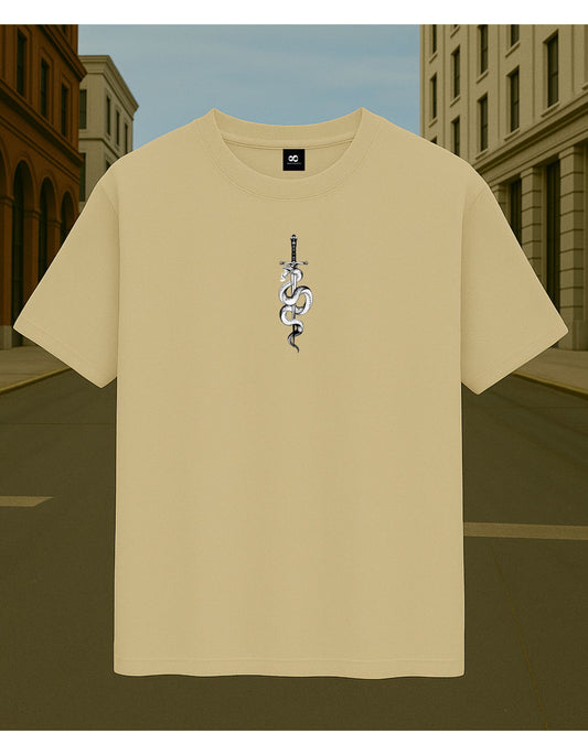 OFF WHITE X SAMURAI OVERSIZED PREMIUM FRENCH TERRY 240 GSM T-SHIRT